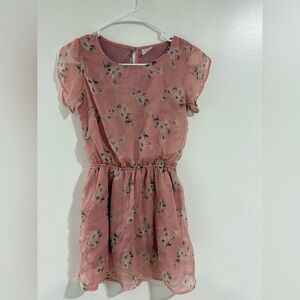 Abercrombie Kids Pink Floral Dress